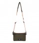 ECOALF Lupita Beacuse double zip khaki messenger bag