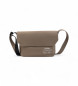 ECOALF Brown Bonded Handtasche