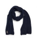 ECOALF Wool scarf navy