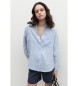 ECOALF Camisa azul Daria