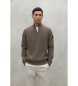 ECOALF Drago brown jumper