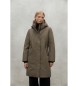 ECOALF Brown Glamour Coat