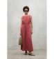 ECOALF Karl dress red