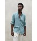 ECOALF Malibu turquoise shirt