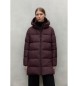 ECOALF Maroon Marangu Coat