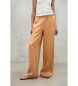 ECOALF Mossi orange trousers