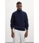 ECOALF New Brun navy jumper