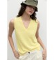 ECOALF Vest Palmaalf Strik gul