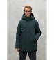 ECOALF Parko coat dark green