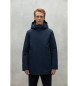 ECOALF Navy Pasu Coat