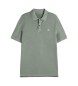 ECOALF Tano green piqué polo shirt