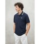 ECOALF Rayan navy polo shirt