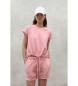 ECOALF Reine pink T-shirt