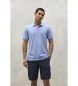 ECOALF Polo bleu Ted