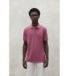 ECOALF Ted bourgognefarvet poloshirt