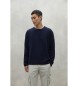 ECOALF Yulan marineblauer Pullover