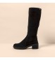 El Naturalista Botas de couro N5663 Ticino preto -Altura do salto 5,5cm