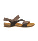 El Naturalista Leren sandalen 5810S Panglao zwart