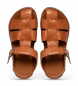 El Naturalista Skórzane sandały N5681 Bare Sandals brązowe