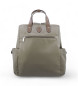 El Potro Paris taupe backpack bag