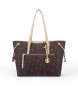 El Potro Brown Vintage Shopper Bag