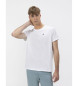 El Pulpo Basic white embroidered T-shirt