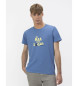 El Pulpo T-shirt De zee heelt alles blauw