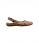 El Naturalista Leather Sandals N413 Wakataua taupe