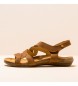 El Naturalista Läder sandaler Pleasant Wood Wakataua camel 