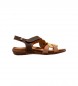 El Naturalista Leather Sandals N5079S Wakataua multicolor