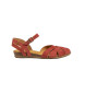 El Naturalista Leren sandalen N5207 Stella rood