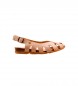 El Naturalista Leather Sandals N5213 Stella grey