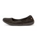 El Naturalista Leather ballerina shoes N5300 Coral black