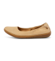 El Naturalista Leather ballerina shoes N5300 Coral beige
