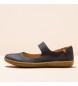 El Naturalista Leather ballerinas N5301 Navy coral
