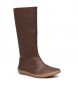 El Naturalista Boots N5316T Vegan Brown Rugged/Coral