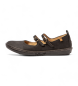 El Naturalista Ballerines en cuir N5348 Coral noir