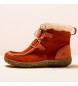 El Naturalista Leather ankle boots N5449 Nido russet brown