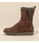 El Naturalista Stivali in pelle N5633 Camoscio Seta Cioccolato