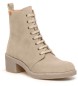 El Naturalista Botines de piel N5660 Lux gris  -Altura cua 5.5cm-