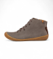 El Naturalista Leather ankle boots N5746 grey
