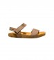 El Naturalista Leather Sandals N5790 Balance brown