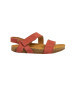 El Naturalista Leren sandalen N5791 Balance rood