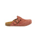 El Naturalista Leather Clogs N5796 Balance red