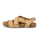 El Naturalista Leather sandals N5799 
Balance beige