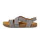 El Naturalista Leather sandals N5799 
Balance blue grey