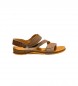 El Naturalista Leather Sandals N5810 Panglao brown