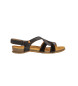El Naturalista Leather Sandals N5819 Panglao black