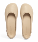 El Naturalista N5820 Essence sapatos de ballet em pele bege bege