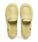 El Naturalista N5822 Essence lime green leather ballet pumps